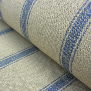 Angus Linen Stripe Nordic - Navy - Image 1