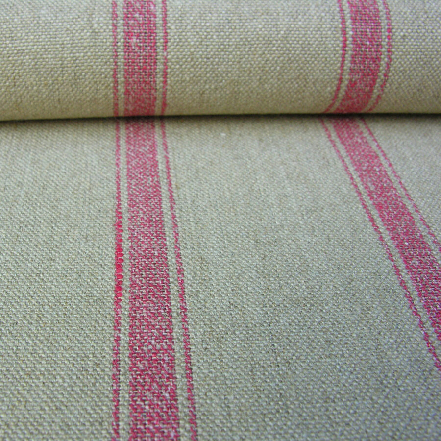 Angus Linen Stripe Nordic - Peony