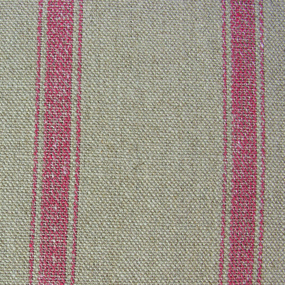 Angus Linen Stripe Nordic - Peony - Image 2