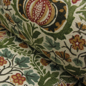 William Morris Little Chintz - Olive and Ochre - Image 1