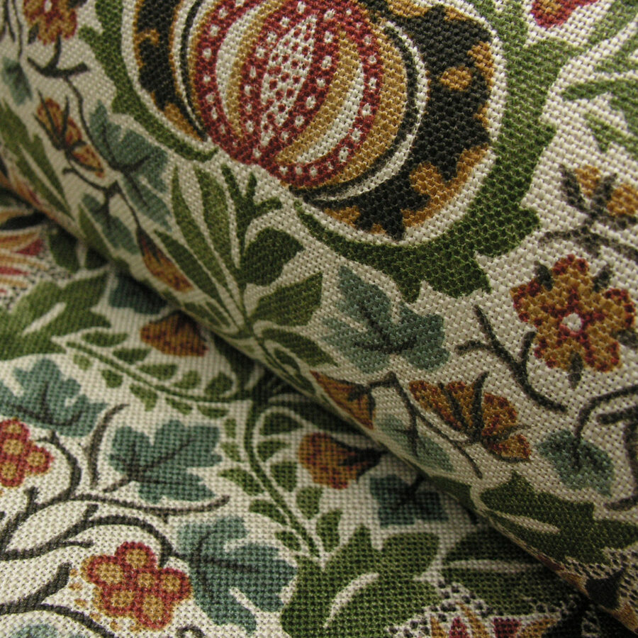 William Morris Little Chintz - Olive and Ochre