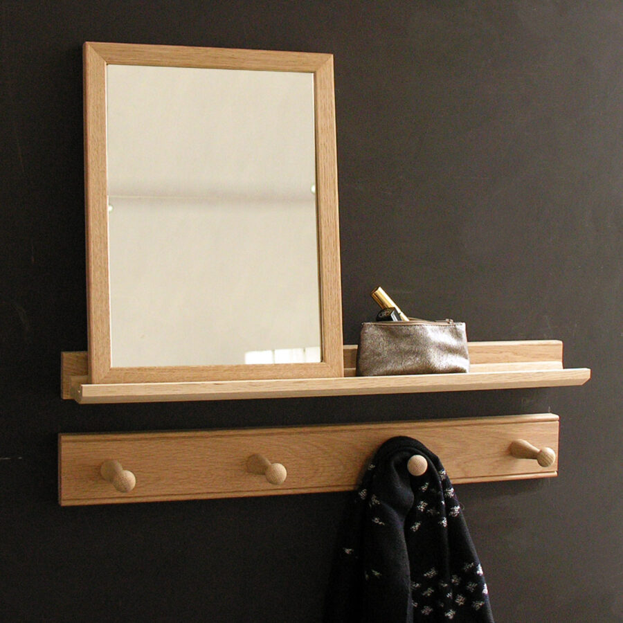 Oak Framed Mirror