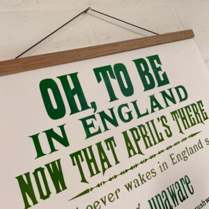 Oak Poster Hanger - Image 1