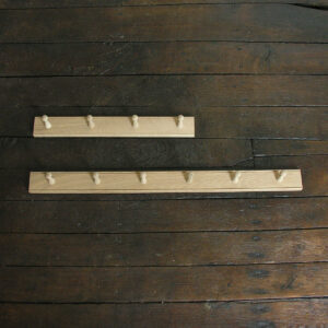 Oak Peg Rail