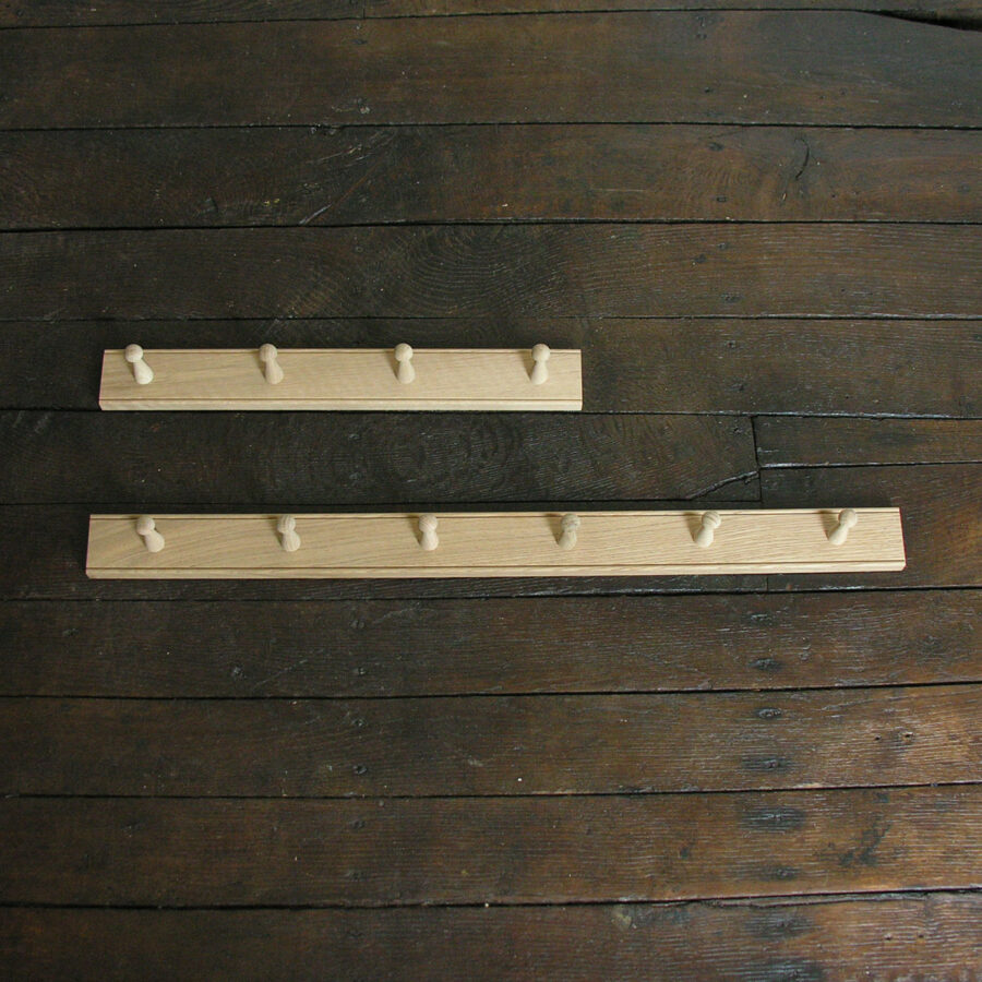 Oak Peg Rail