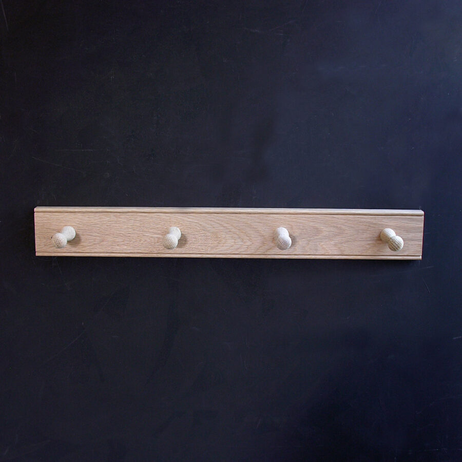 Oak Peg rail