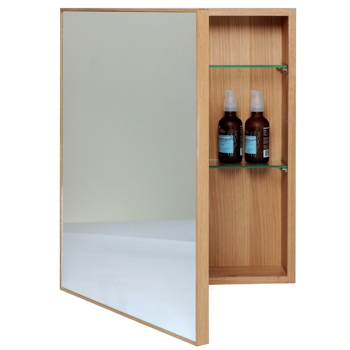 Oak Bathroom Cabinet - Image 1