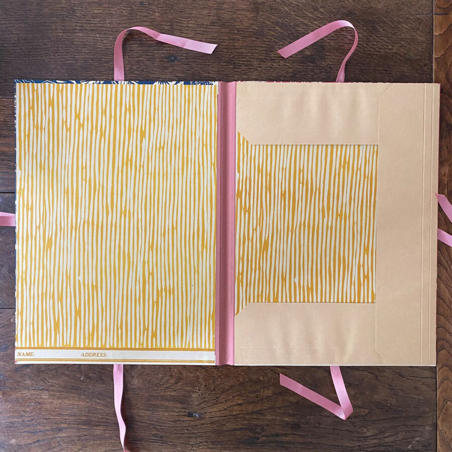 Mark Hearld Handprinted Portfolio - Pink