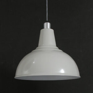 Pendant Light Refectory Soft Grey - Image 1