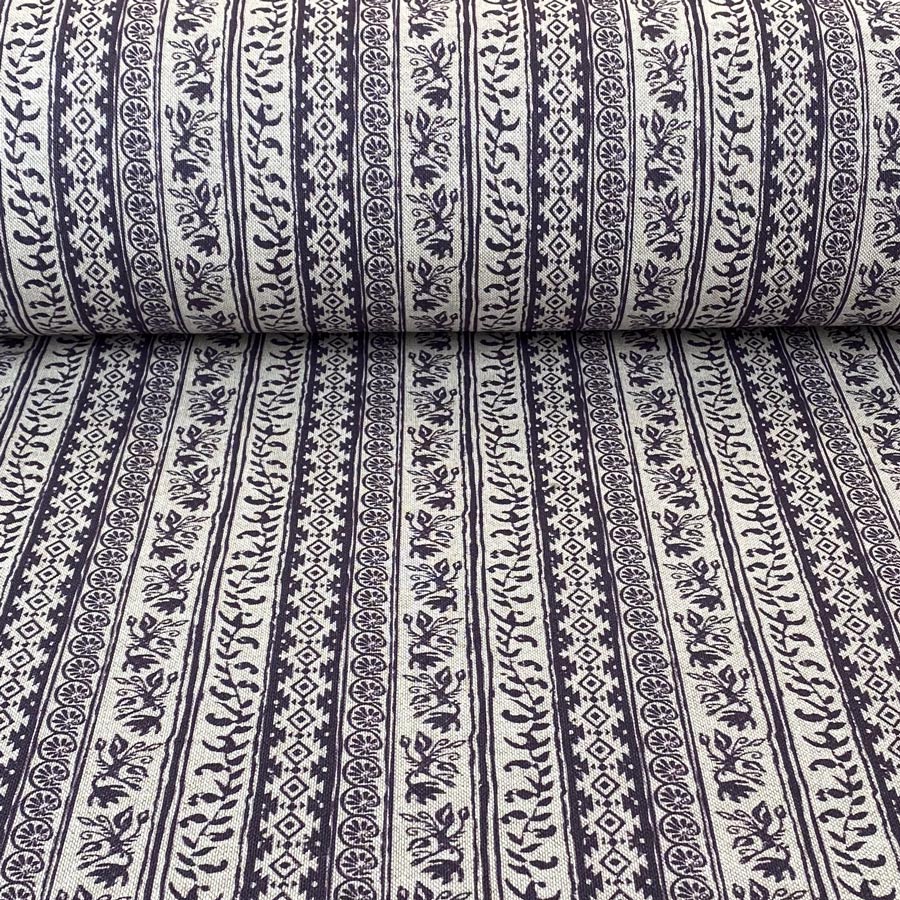 Ribbon Stripe - Aubergine