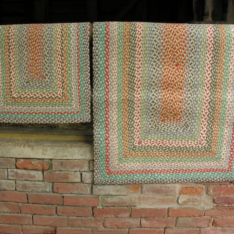 Braided Organic Jute Rug Carnival