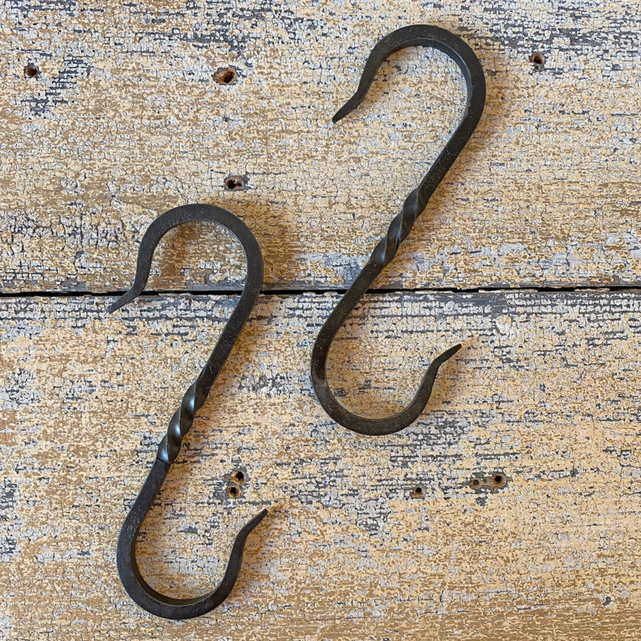 S hook hand forged