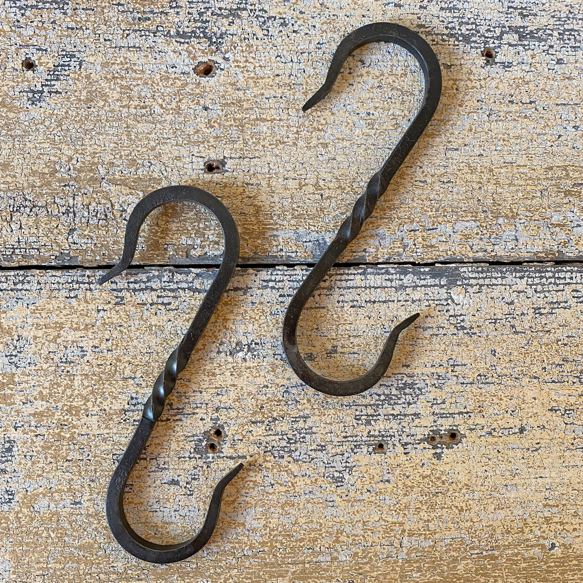 S hook hand forged