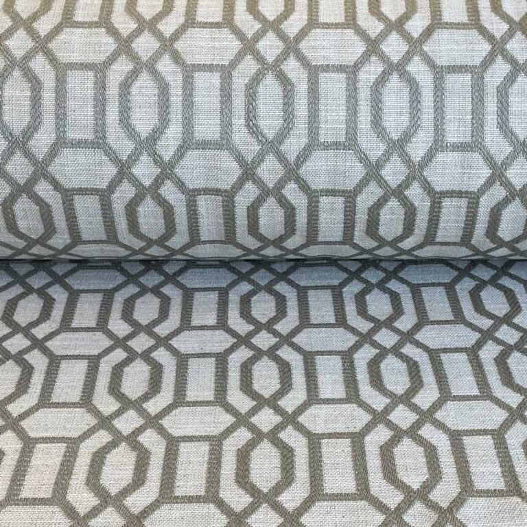 Upholstery Fabric Lattice - Pale Sage - Image 5