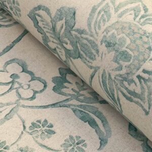 Extra Wide fabric green tree of life