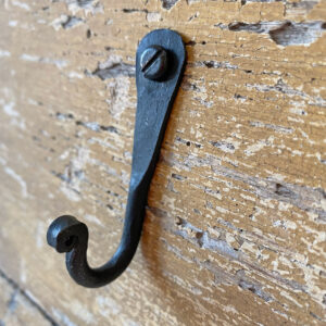 Small Hand Forged Iron Hook - Image 1