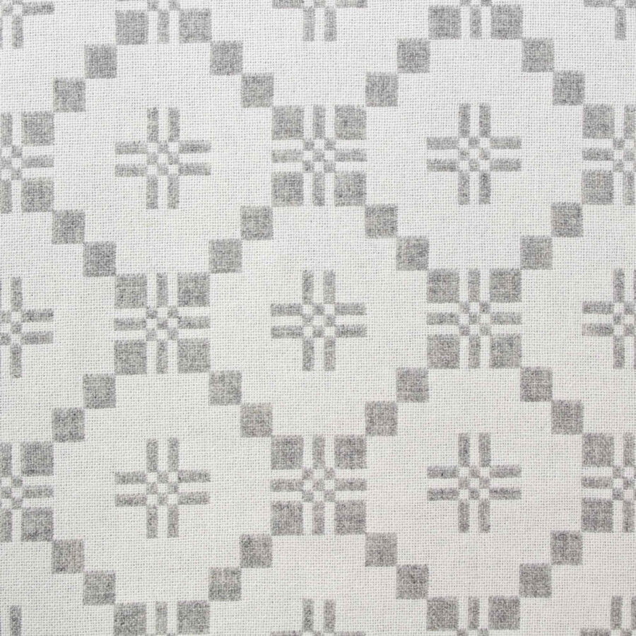 St David's Cross Welsh Throw - Grey