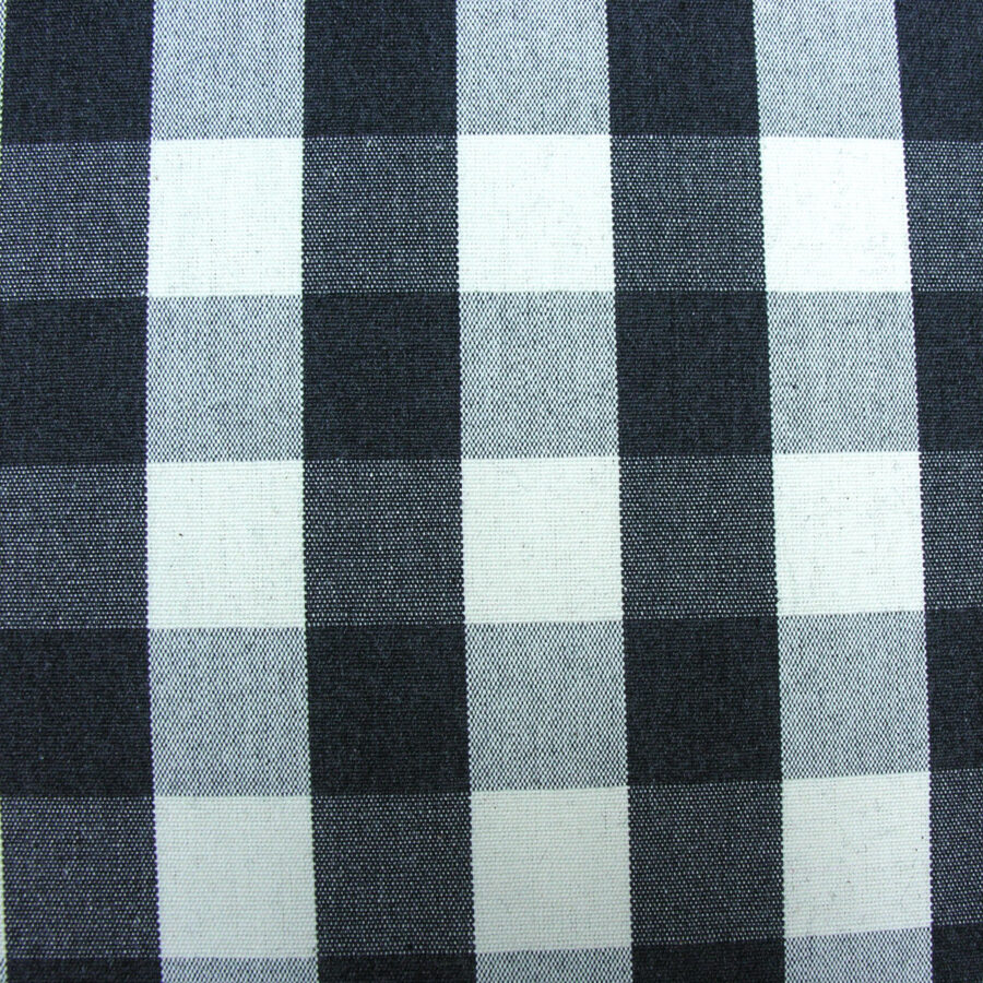 Check Large - Black