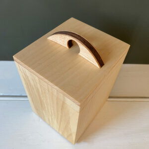 Hardwood Caddy - Sycamore & Walnut - Image 5
