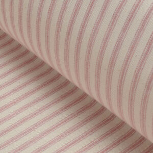 Pink Ticking Fabric