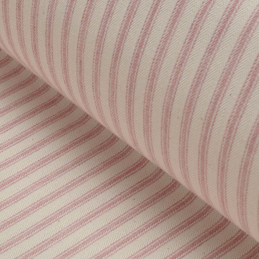 Pink Ticking Fabric