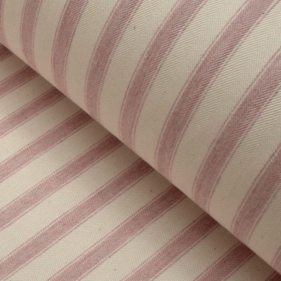 Pink Ticking Material for curtains
