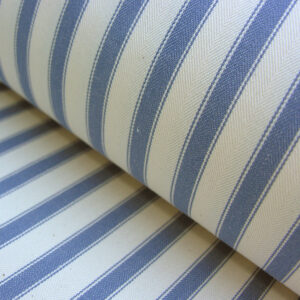 Ticking Fabric Large - Airforce Blue