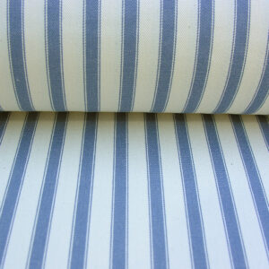 Ticking Fabric Large - Airforce Blue - Image 3