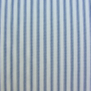 Ticking Fabric - Airforce Blue - Image 2