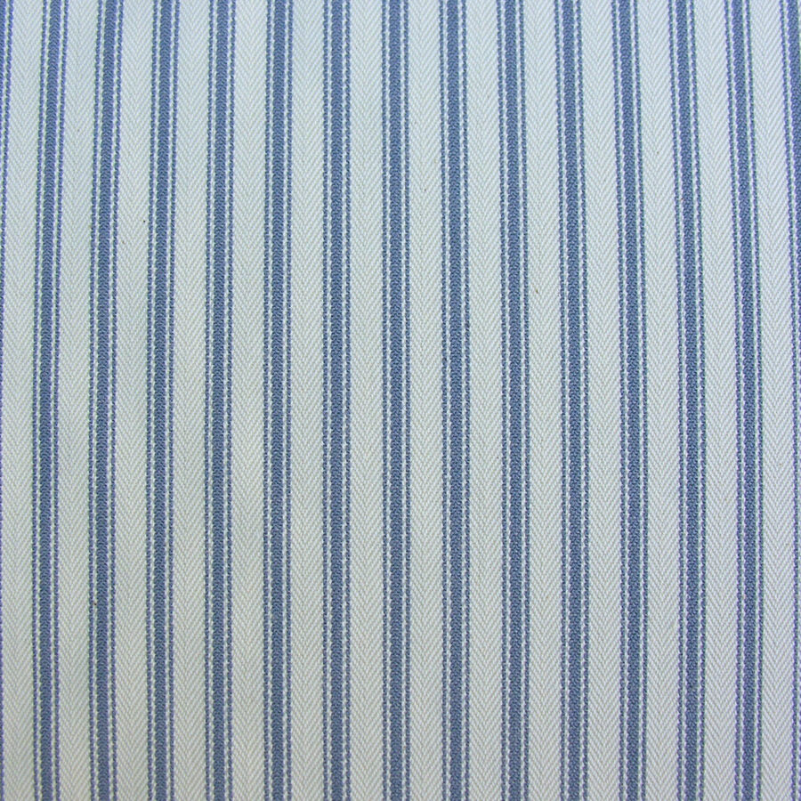 Ticking Fabric - Airforce Blue