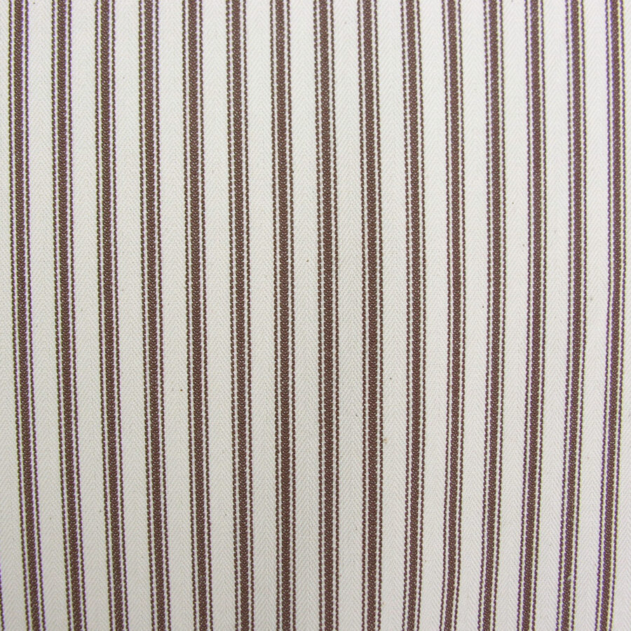 Brown Ticking Material