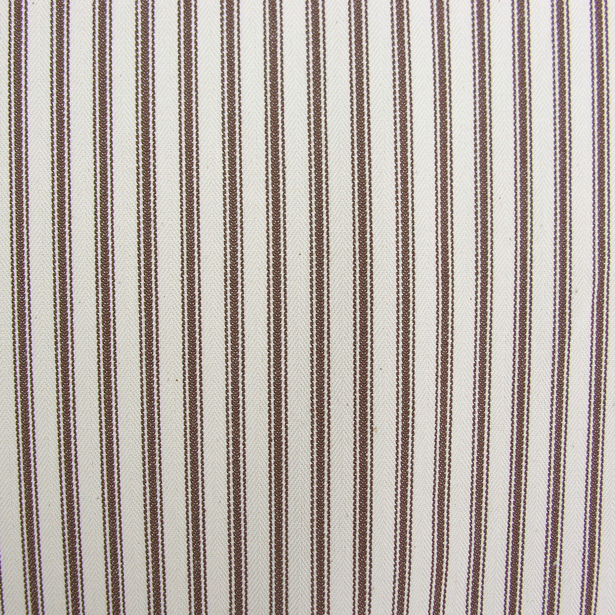 Brown Ticking Material