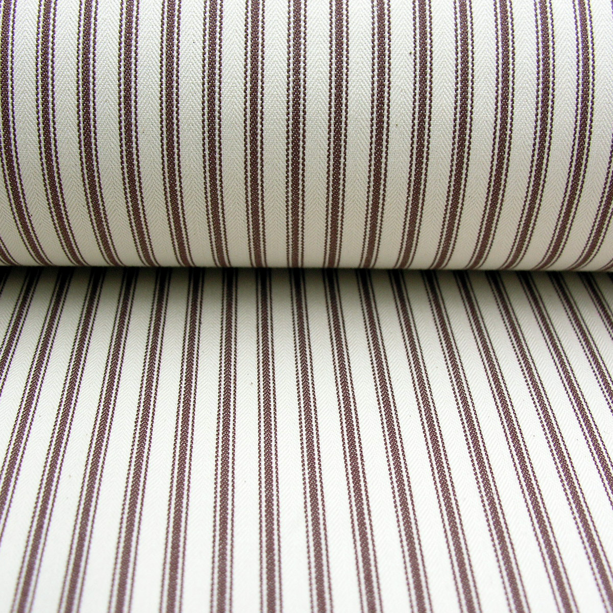 Brown Striped fabric for curtains