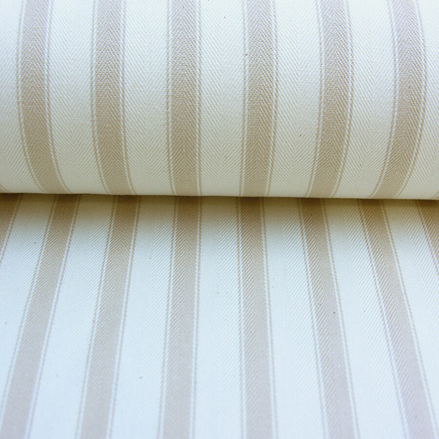 Ticking Fabric Large - Cream