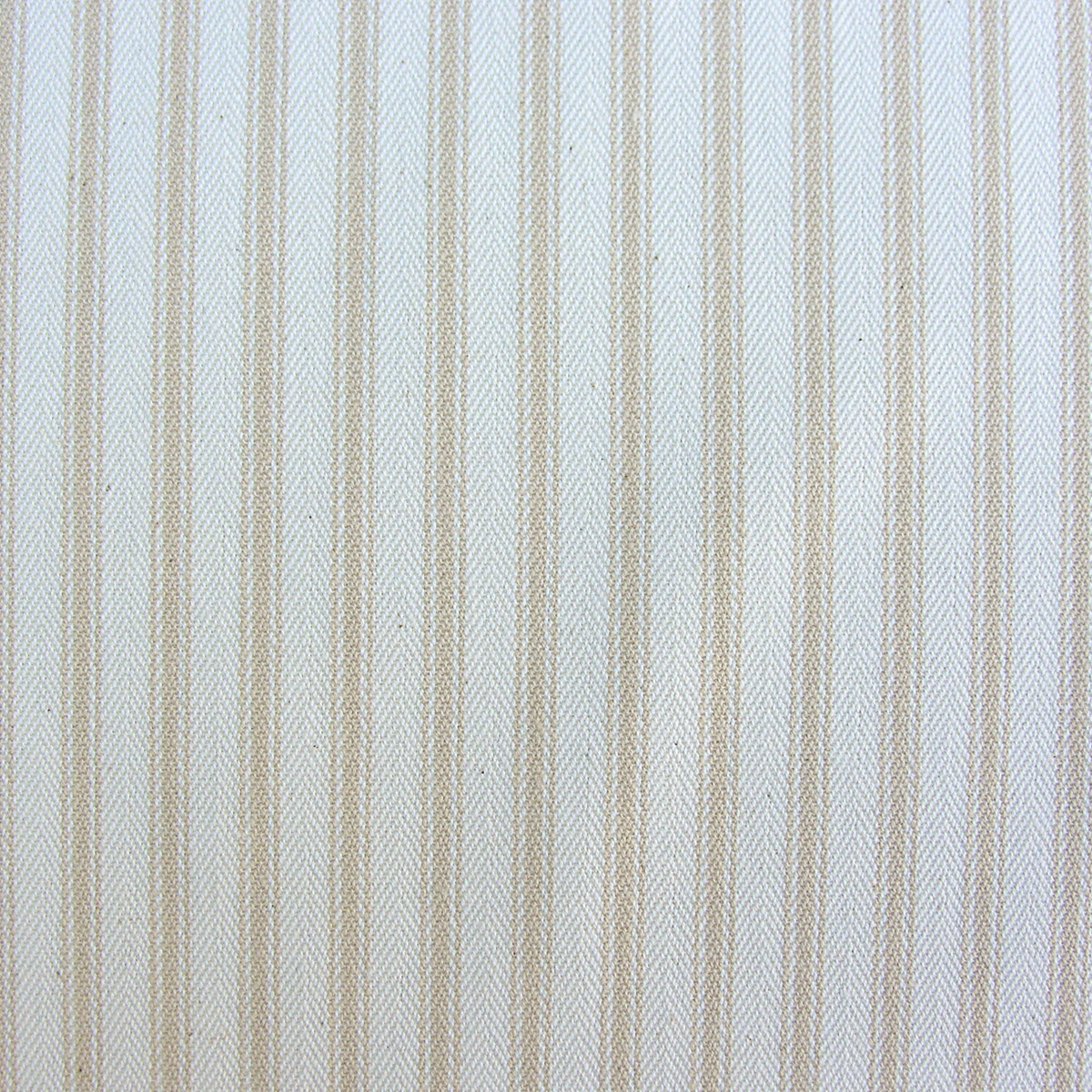 Ticking Fabric - Cream - Image 2