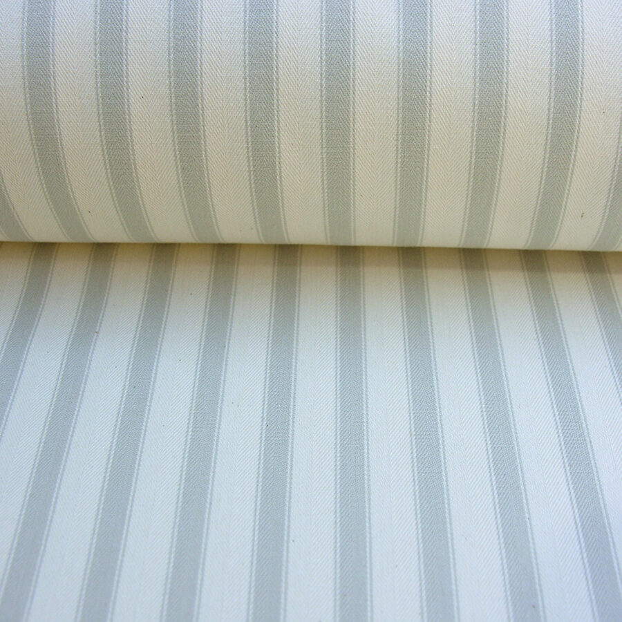 Ticking Fabric Large - Dove