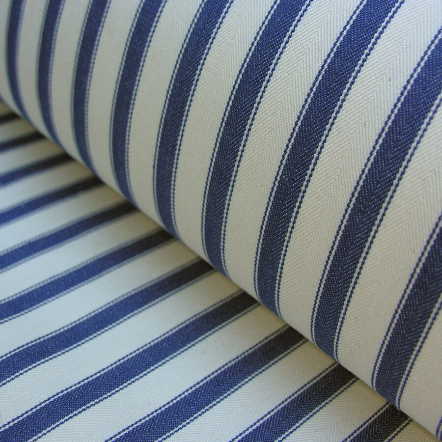 Navy Ticking fabric
