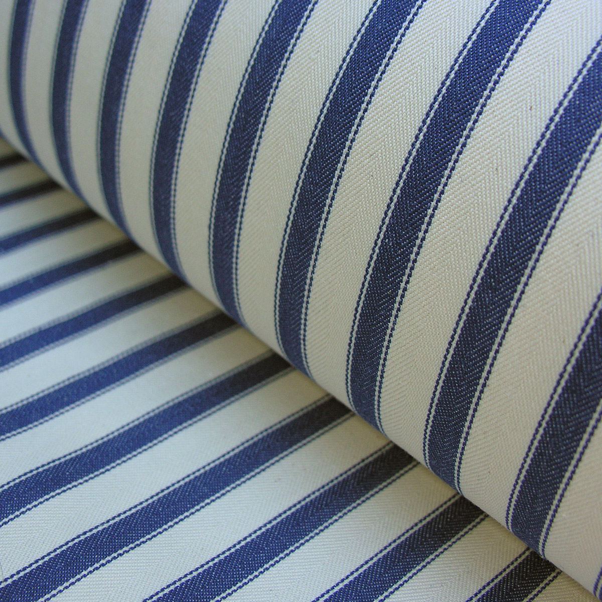 Navy Ticking fabric