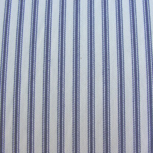 Ticking Fabric - Navy - Image 2