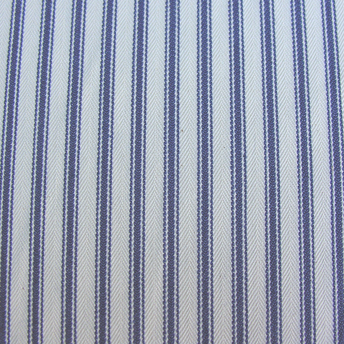 Ticking Fabric - Navy - Image 2