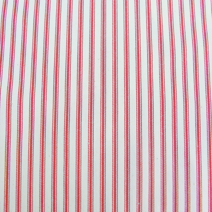 Ticking Fabric - Peony