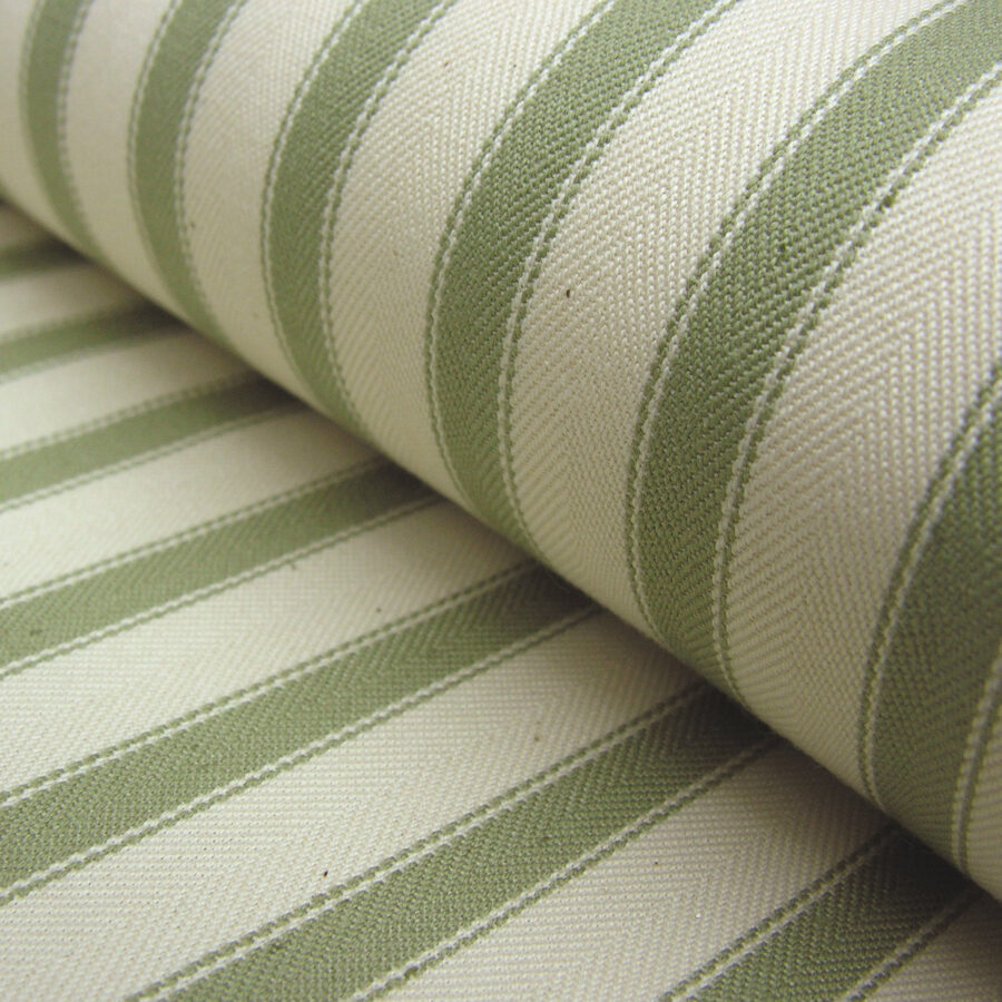 Ticking Fabric Large - Sage