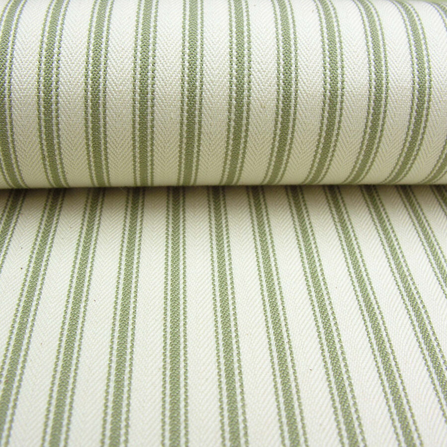 Green Ticking Material