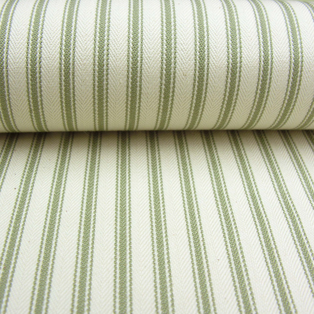 Green Ticking Material