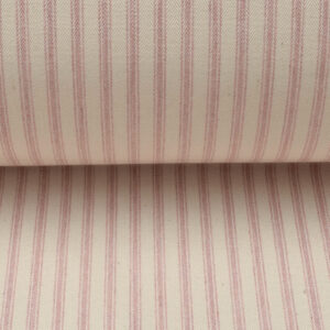 Ticking Fabric Large - Pink - Image 3