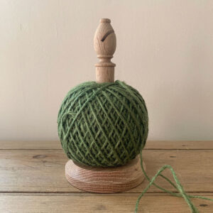 Twine Stand with Cutter - Green Jute - Image 3