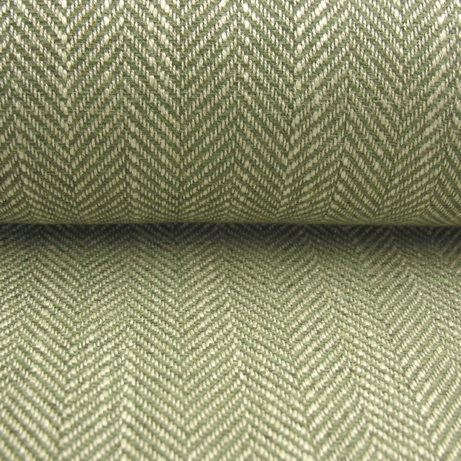 Upholstery Fabric Spey Herringbone - Sage Green