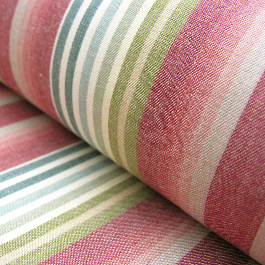 Ticking Stripe Vintage - Peony