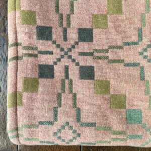 Vintage Star Welsh Throw - Blossom - Image 1