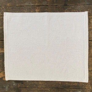 Heavy Cotton Bathmat White - Image 2